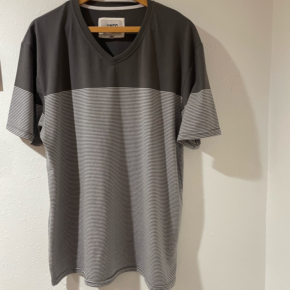 JINGO V-Neck short sleeve tee. NWOT
